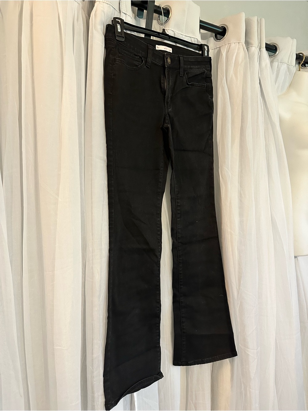 SO Women's Black Bootcut Jeans. LIKE NEW